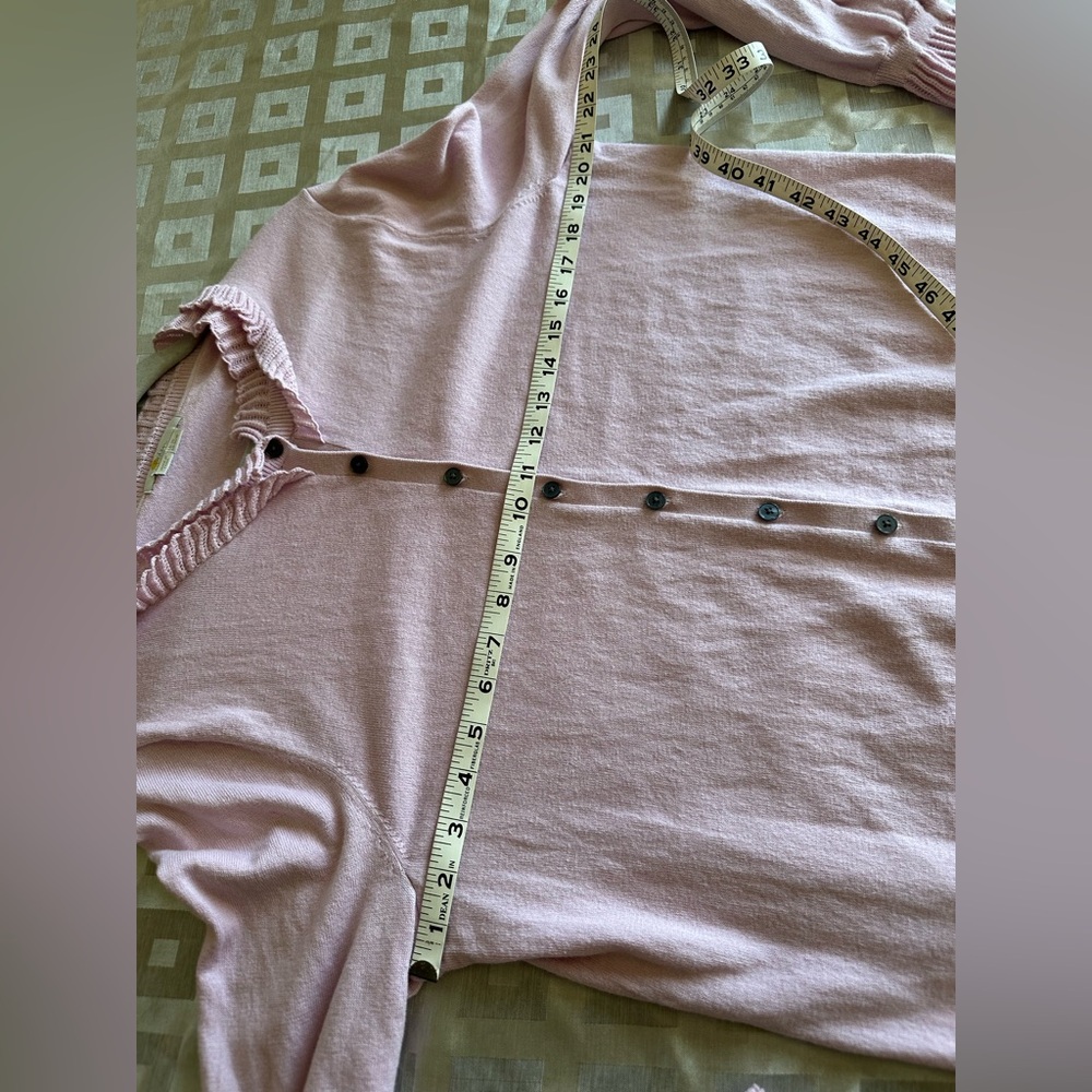 Boden Cardigan Womens Pink Wool Cotton Sweater size US 16/18 - Picture 10 of 10